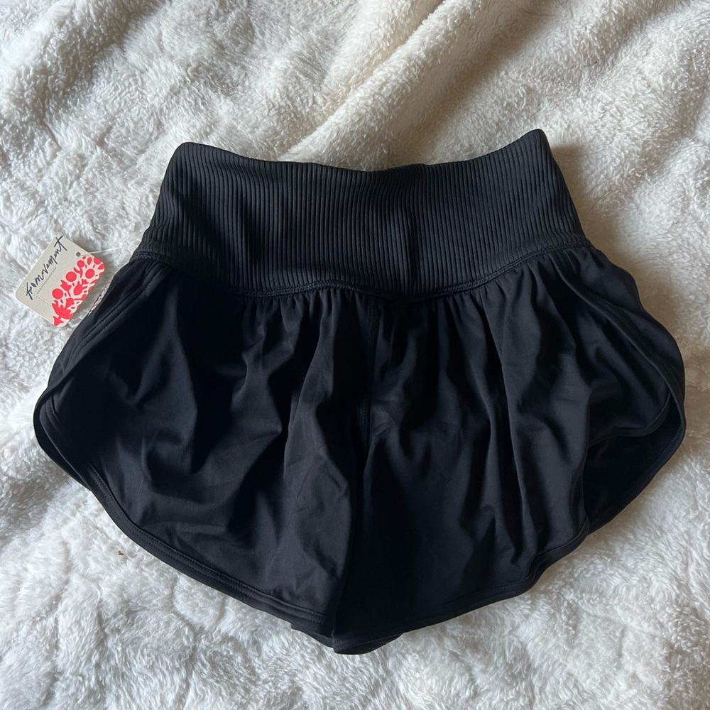 Free People Movement Black Shorts Size xs